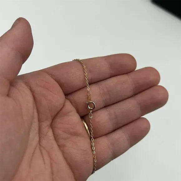 Gold Double Heart Pendant Necklace Elegant Love Theme - Picture 3 of 3